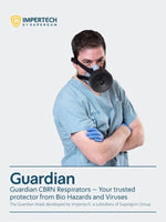 Guardian Half Mask With 2 FREE P3 Filters -- DISCOUNTED was $69.99